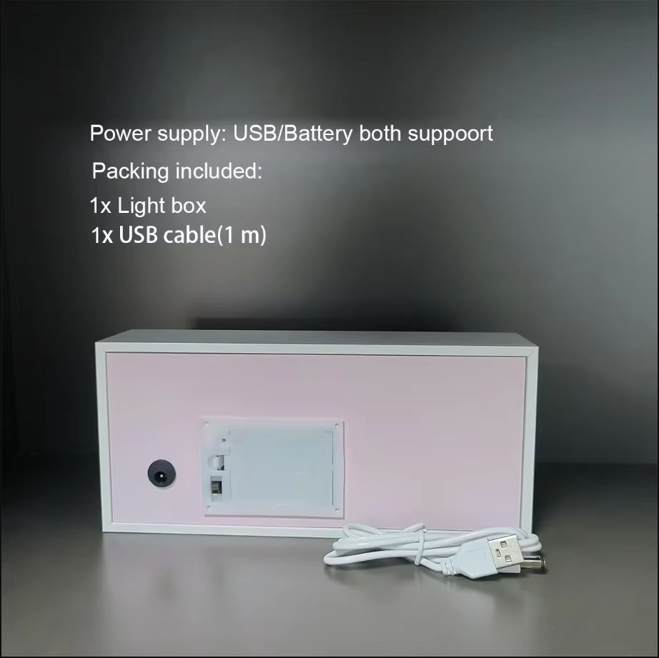 Anime Light Box Led Night Light 3D 